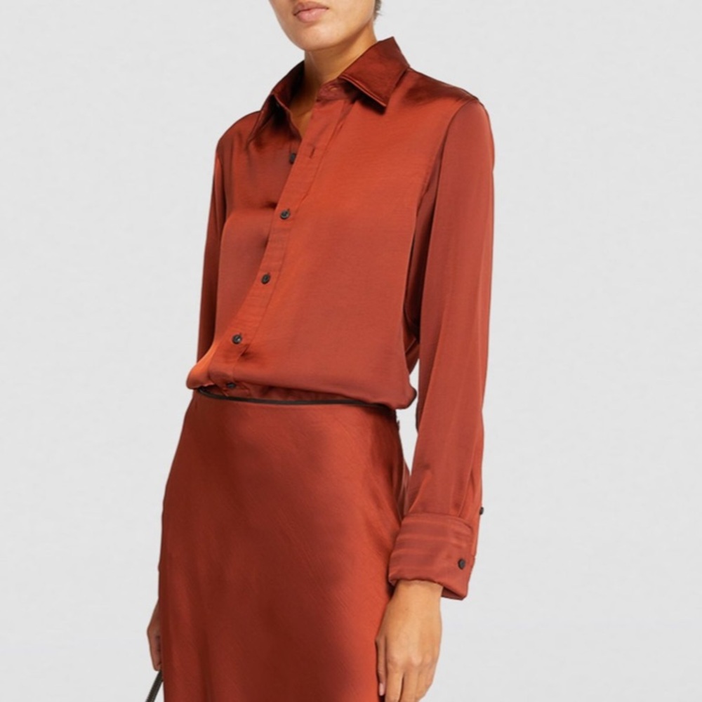 Rag & bone Delphine shirt size small